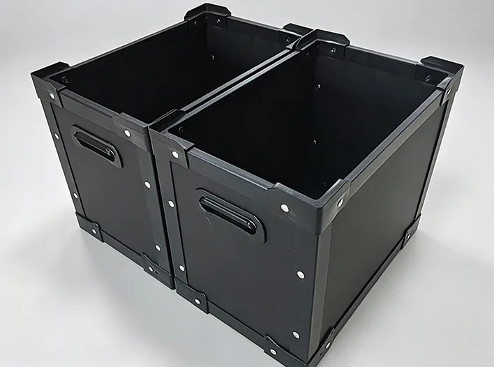 Anti-static Hollow Sheet Turnover Boxes များ၏ အားသာချက်များ။