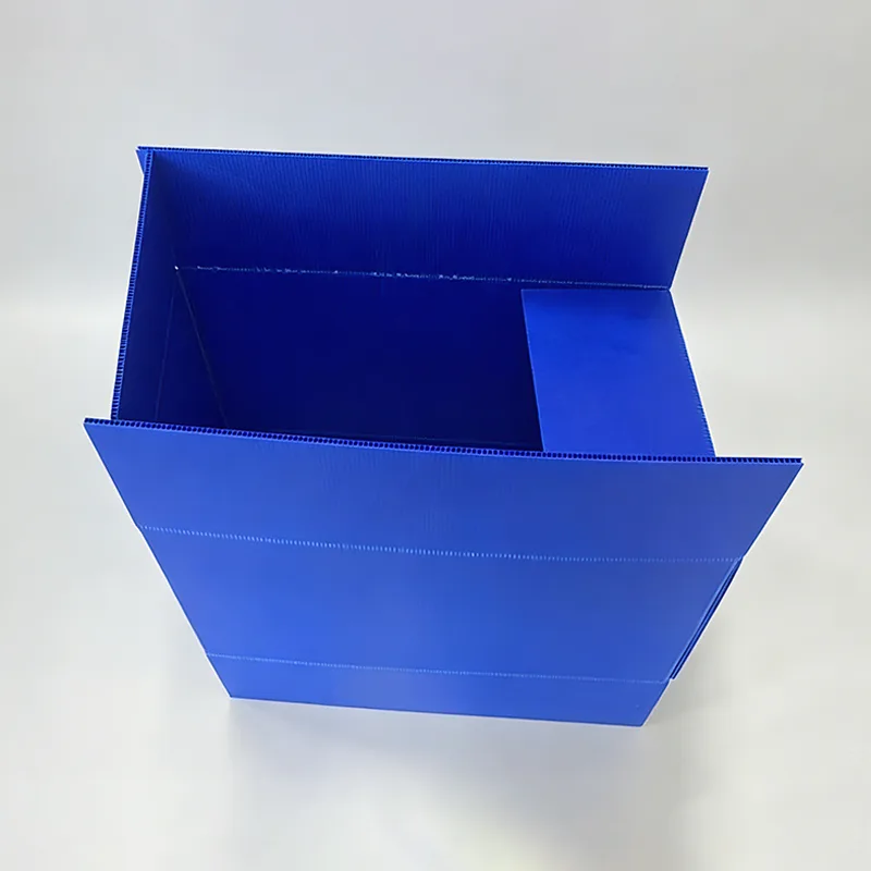 ခေါက်နိုင်သော PP Hollow Sheet Turnover Box
